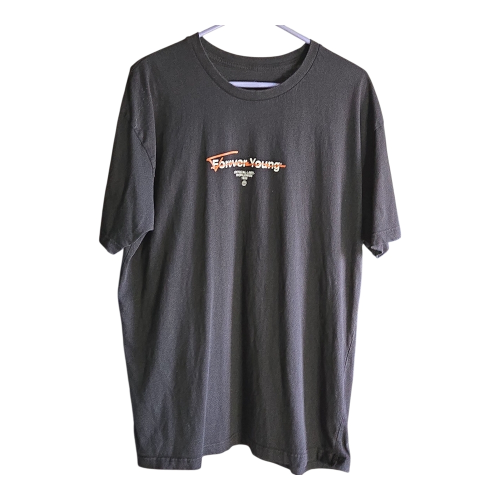 Forever Young Black T-Shirt